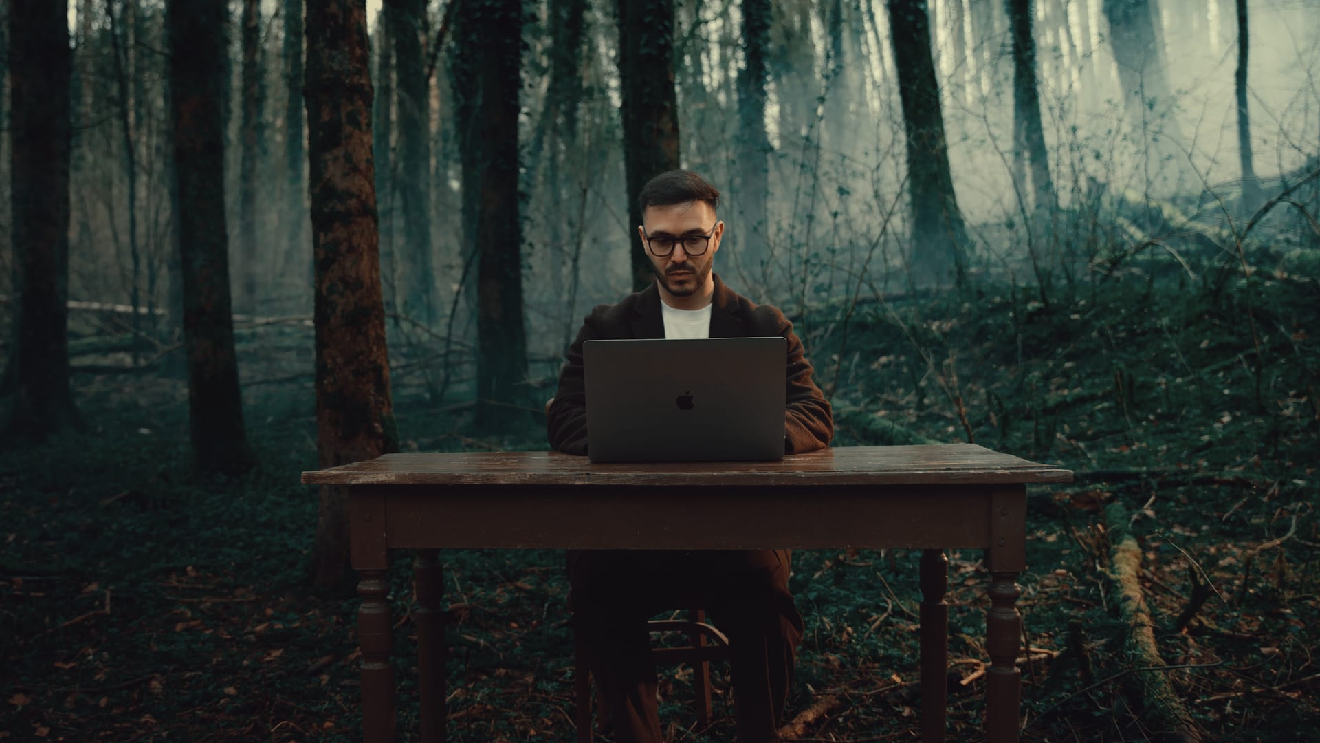 Alexis Presti, design director of LostWoods, at work — still from the LostWoods brand film